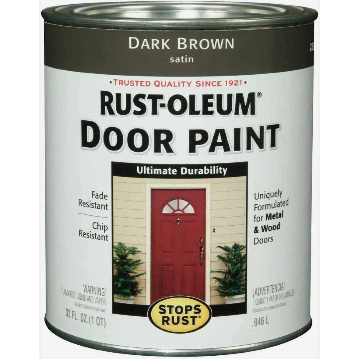 Best deal ๐ Rust-Oleum Stops Rust 1 Qt. Door Paint, Satin Dark Brown ๐งจ 3 Best deal ๐ Rust-Oleum Stops Rust 1 Qt. Door Paint, Satin Dark Brown ๐งจ