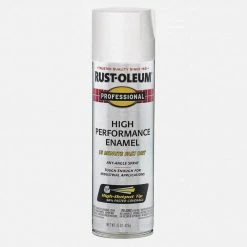 Buy 🥰 Rust-Oleum Professional 15 Oz. Industrial Enamel Spray Paint, Semi-Gloss White 🌟
