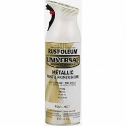 Flash Sale ❤️ Rust-Oleum Universal 11 Oz. Metallic Spray Paint, Pearl Mist ⭐
