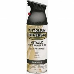 Cheap 😍 Rust-Oleum Universal 11 Oz. Metallic Spray Paint, Carbon Mist 🛒