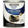 Best deal 🔥 Rust-Oleum Painter's Touch Ultra Cover Acrylic Latex Satin Decorator Enamel, Canyon Black, 1/2 Pt. 🛒 1 Best deal 🔥 Rust-Oleum Painter's Touch Ultra Cover Acrylic Latex Satin Decorator Enamel, Canyon Black, 1/2 Pt. 🛒 -Rust-Oleum Shop ItemImage 00020066223052 q5lyp8 57f0qw ghjv3c