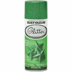 Cheap 💯 Rust-Oleum Kelly Green 10.25 Oz. Glitter Spray Paint 😉