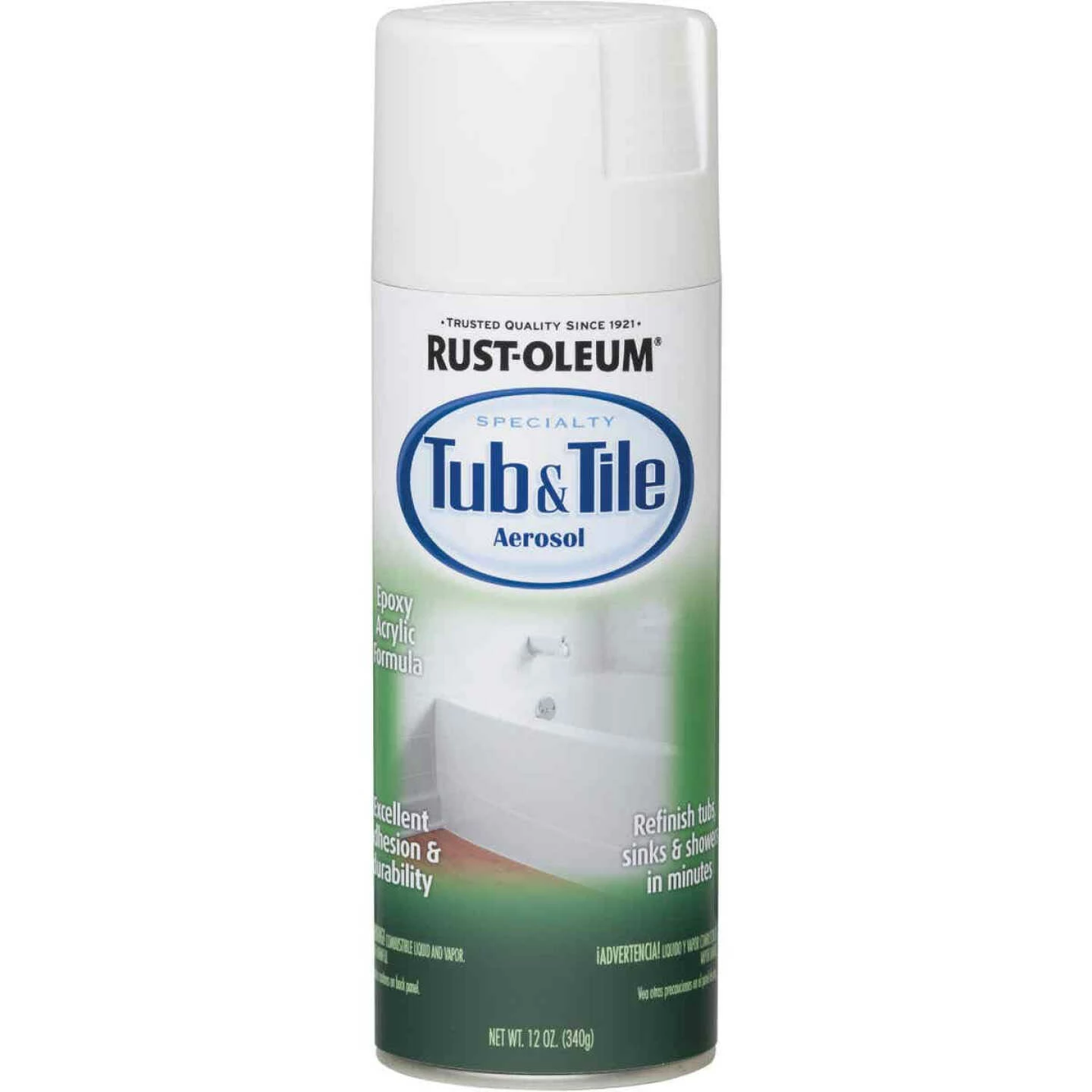 Buy π Rust-Oleum 12 Oz. White Tub & Tile Refinishing Spray Paint π₯° 3 Buy π Rust-Oleum 12 Oz. White Tub & Tile Refinishing Spray Paint π₯°