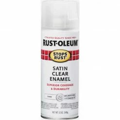 Wholesale ❤️ Rust-Oleum Stops Rust Enamel Satin Clear-12 Oz ❤️