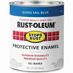 Top 10 🔔 Rust-Oleum Stops Rust Enamel Gloss Sail Blue-QT ✨