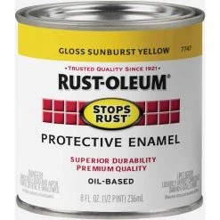 Flash Sale ✨ Rust-Oleum Stops Rust Enamel Gloss Sunburst Yellow (Voc Exempt)-HP ❤️