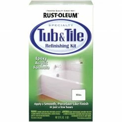 Hot Sale ❤️ Rust-Oleum 32 Oz. White Tub & Tile Refinishing Kit 😀
