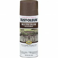 Deals 🤩 Rust-Oleum Stops Rust MultiColor 12 Oz. Textured Spray Paint, Autumn Brown 🌟
