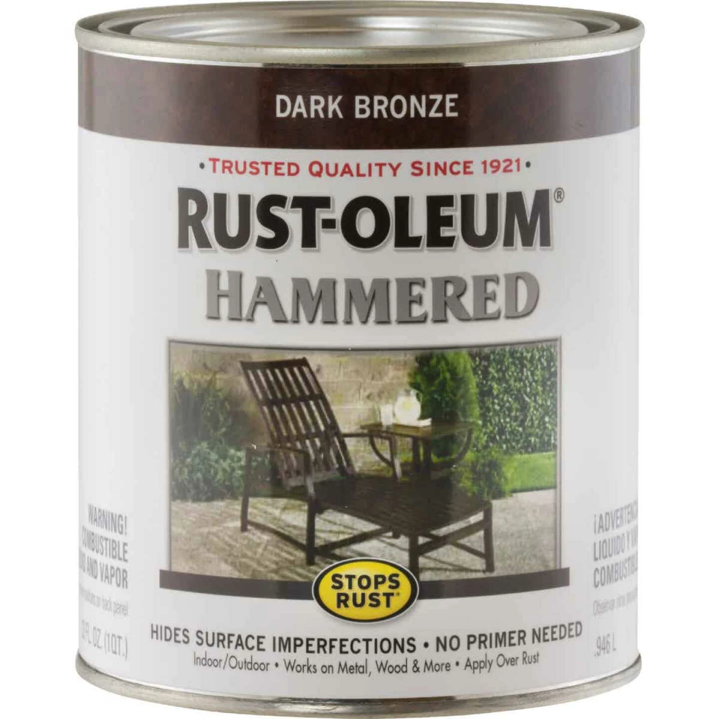 Brand new ⌛ Rust-Oleum Stops Rust 🔨 Hammered Paint, Dark Bronze, 1 Qt. 🔥 3 Brand new ⌛ Rust-Oleum Stops Rust 🔨 Hammered Paint, Dark Bronze, 1 Qt. 🔥