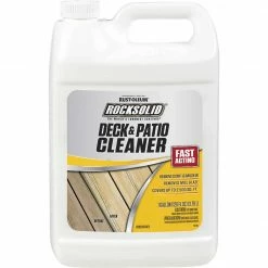 New 🎉 Rust-Oleum RockSolid 1 Gal. Deck & Patio Cleaner Concentrate 🎉