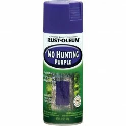 Top 10 🎁 Rust-Oleum No Hunting Purple 12 Oz. Flat Spray Paint, Purple 👍