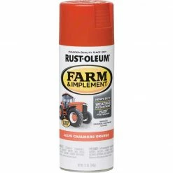 Budget 🎉 Rust-Oleum 12 Oz. Allis Chambers Orange Farm & Implement Spray Paint 🎉