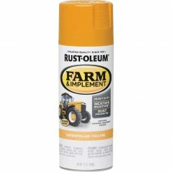 Best reviews of 🔥 Rust-Oleum 12 Oz. Caterpillar Yellow Farm & Implement Spray Paint ✨