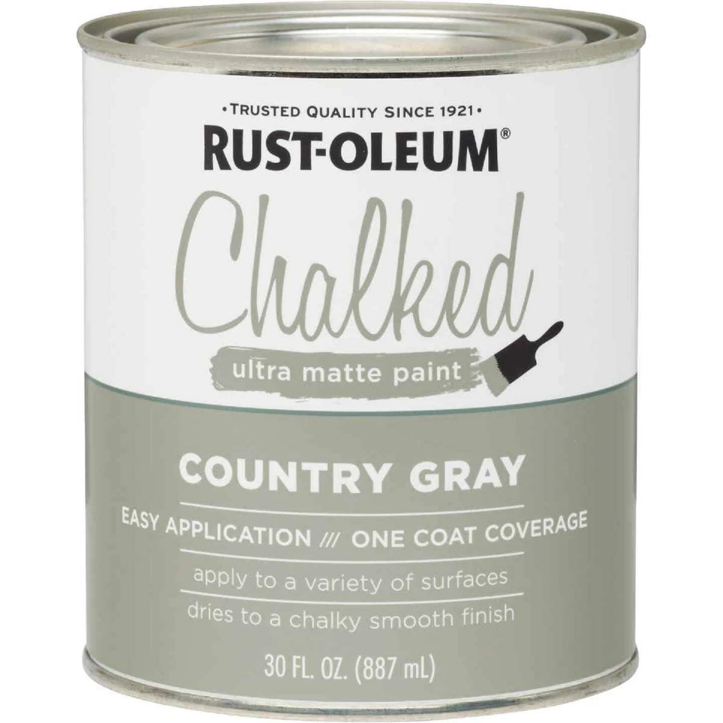 Cheapest ⭐ Rust-Oleum Chalked Country Gray Ultra Matte 30 Oz. Chalk Paint ❤️ 3 Cheapest ⭐ Rust-Oleum Chalked Country Gray Ultra Matte 30 Oz. Chalk Paint ❤️