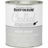 Best Sale 🧨 Rust-Oleum Chalked Aged Gray Ultra Matte 30 Oz. Chalk Paint 🎁