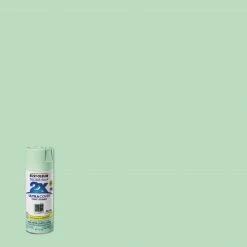 Cheap 👏 Rust-Oleum Painter's Touch 2X Ultra Cover 12 Oz. Gloss Paint + Primer Spray Paint, Ocean Mist 😍