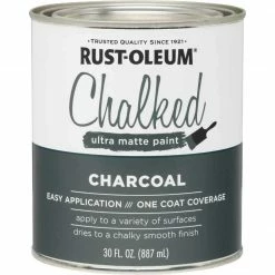 Budget 👏 Rust-Oleum Chalked Charcoal Ultra Matte 30 Oz. Chalk Paint 🛒