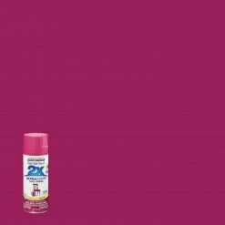 Best deal ๐คฉ Rust-Oleum Painter's Touch 2X Ultra Cover 12 Oz. Satin Paint + Primer Spray Paint, Magenta โญ