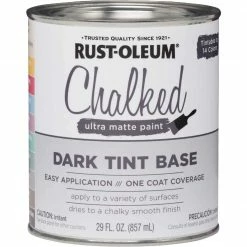 Cheapest 🥰 Rust-Oleum Chalked Dark Tint Ultra Matte 29 Oz. Chalk Paint 😍
