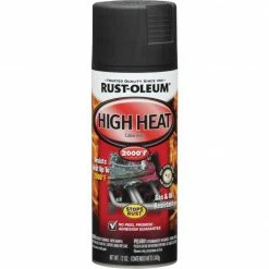 Cheap ⌛ Rust-Oleum Stops Rust Flat Black 12 Oz. High Heat Spray Paint 😀