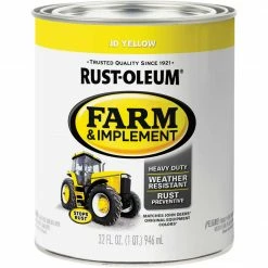 Discount 🧨 Rust-Oleum 1 Quart JD Yellow Gloss Farm & Implement Enamel 🎉