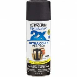 Deals ✔️ Rust-Oleum Painter's Touch 2X Ultra Cover 12 Oz. Satin Paint + Primer Spray Paint, Dark Walnut ✔️ -Rust-Oleum Shop ItemImage 771330 q5wzvy 4q6aao ckb16y