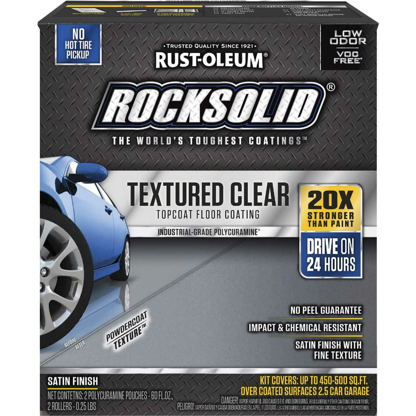 Flash Sale ๐ Rust-Oleum RockSolid Textured Topcoat Floor ๐งฅ Coating Kit, Clear, 60 Oz. ๐ 3 Flash Sale ๐ Rust-Oleum RockSolid Textured Topcoat Floor ๐งฅ Coating Kit, Clear, 60 Oz. ๐