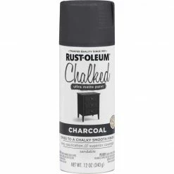 Wholesale 😍 Rust-Oleum Chalked 12 Oz. Ultra Matte Spray Paint, Charcoal 🥰