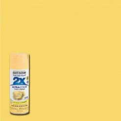 Wholesale 🌟 Rust-Oleum Painter's Touch 2X Ultra Cover 12 Oz. Gloss Paint + Primer Spray Paint, Warm Yellow 🔔