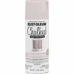 Brand new 🔔 Rust-Oleum Chalked 12 Oz. Ultra Matte Spray Paint, Blush Pink ✨