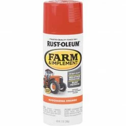 Cheap 🔔 Rust-Oleum 12 Oz. Husqvarna Orange Farm & Implement Spray Paint 👏