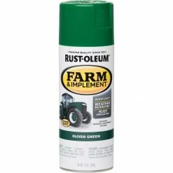 Buy 😉 Rust-Oleum 12 Oz. Oliver Green Farm & Implement Spray Paint 🌟