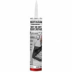 Best deal ❤️ Rust-Oleum 10.1 Oz. Black Advanced Wet Or Dry Roof Repair 🥰