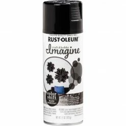 Cheap 🎁 Rust-Oleum 11 Oz. Black Base Imagine Craft & Hobby Color Shift Spray Paint 🛒