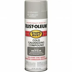 Cheap 👍 Rust-Oleum Stops Rust Gray Galvanized 16 Oz. Anti-Rust Spray Paint 👍