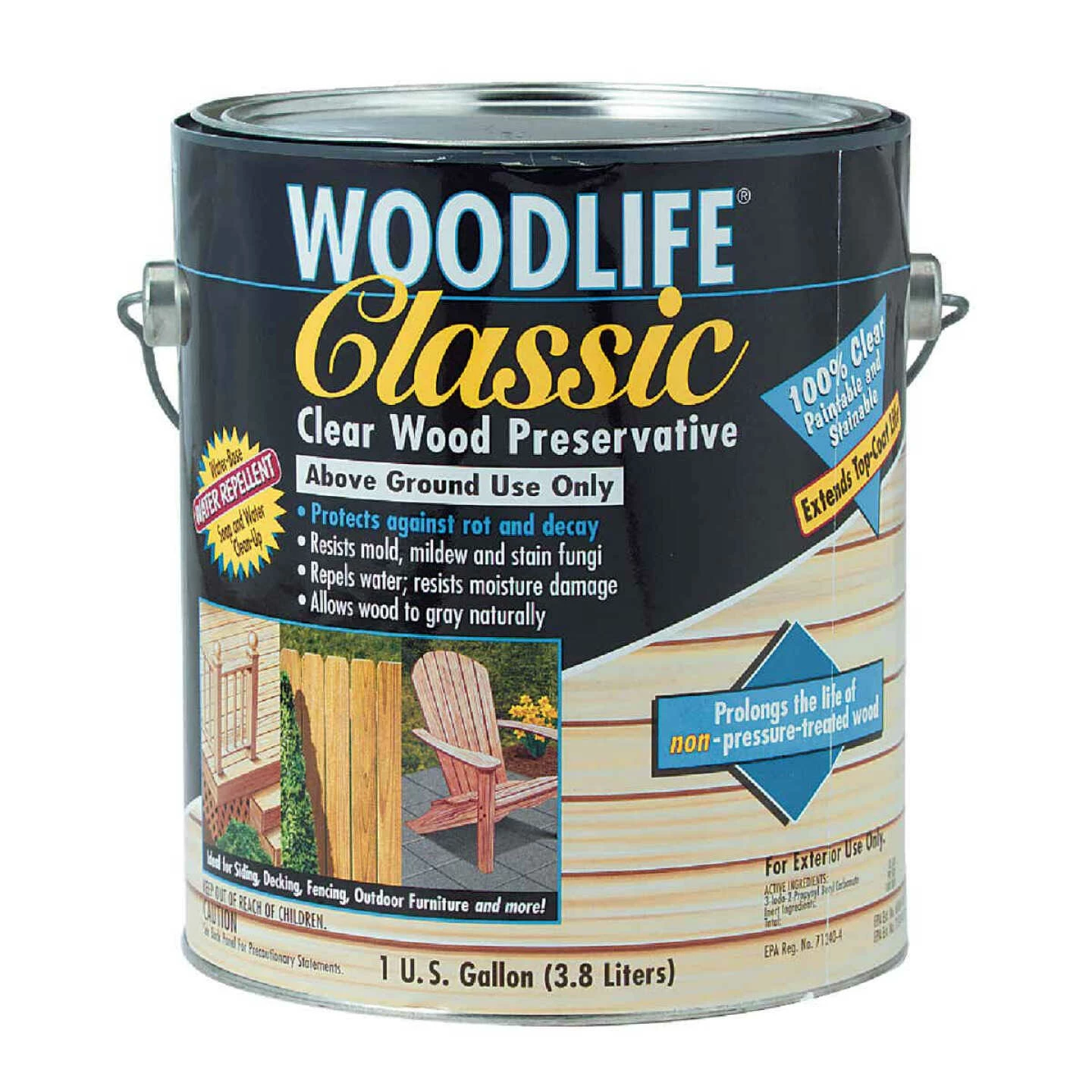 Brand new π Rust-Oleum Woodlife Clear Water-Based Classic Wood Preservative, 1 Gal. π₯° 3 Brand new π Rust-Oleum Woodlife Clear Water-Based Classic Wood Preservative, 1 Gal. π₯°