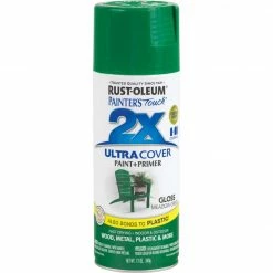 Buy 🔥 Rust-Oleum Painter's Touch 2X Ultra Cover 12 Oz. Gloss Paint + Primer Spray Paint, Meadow Green 😍 -Rust-Oleum Shop ItemImage 776793 q5x1xu 86x74w 69lbb