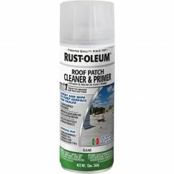 Deals 🎉 Rust-Oleum 13 Oz. Clear Roofing Patch Cleaner & Primer Spray 🤩