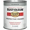 New 🥰 Rust-Oleum Stops Rust Oil Based Gloss Protective Rust Control Enamel, Aluminum, 1 Qt. ✔️ -Rust-Oleum Shop ItemImage 777190 q5x231 9xpz94 93gr01