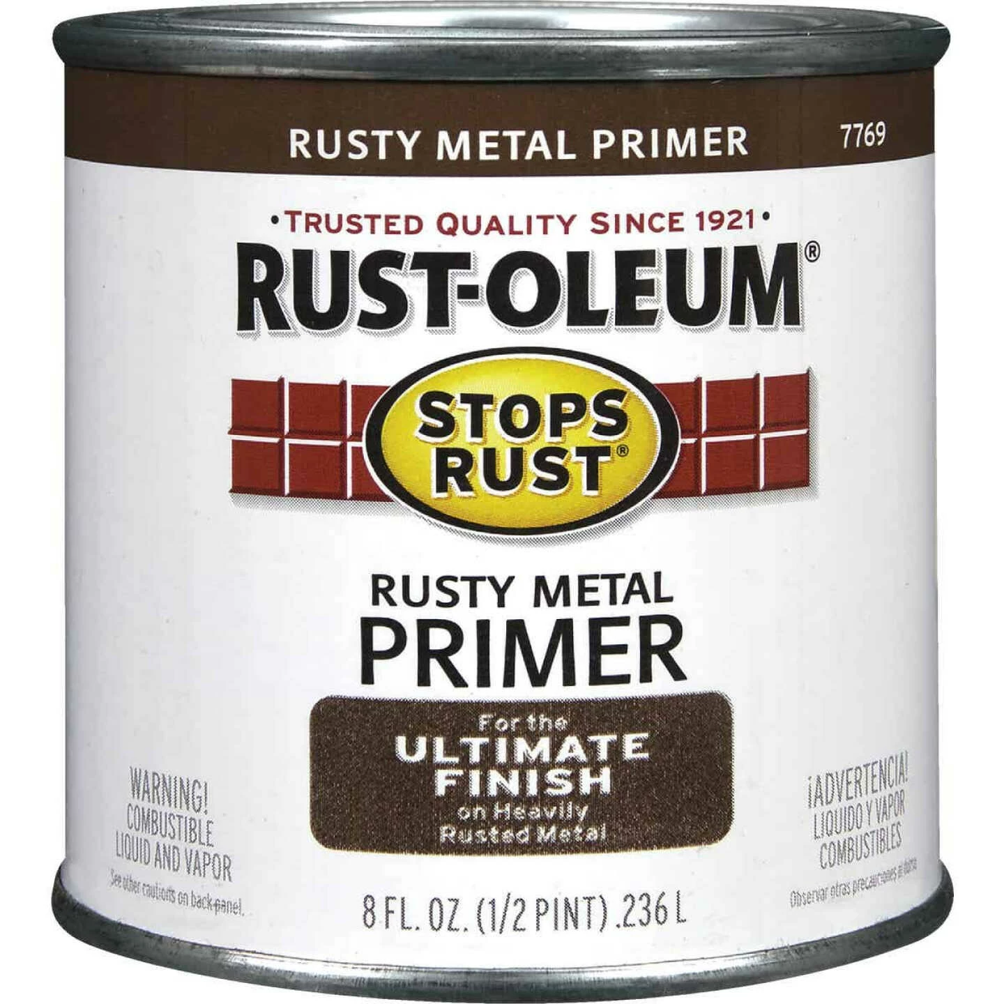 Brand new โญ Rust-Oleum Stops Rust Rusty Metal Primer, Red/Brown, 1/2 Pt. ๐งจ 3 Brand new โญ Rust-Oleum Stops Rust Rusty Metal Primer, Red/Brown, 1/2 Pt. ๐งจ