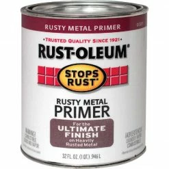 Best reviews of 🌟 Rust-Oleum Stops Rust Rusty Metal Primer, Red/Brown, 1 Qt. 😉