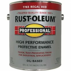 Promo ⭐ Rust-Oleum Professional Oil Based Gloss Protective Rust Control Enamel, Regal Red, 1 Gal. ✨