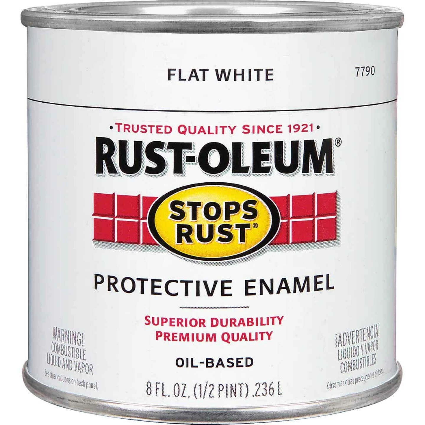 Top 10 ๐งจ Rust-Oleum Stops Rust Oil Based Flat Protective Rust Control Enamel, White, 1/2 Pt. โญ 3 Top 10 ๐งจ Rust-Oleum Stops Rust Oil Based Flat Protective Rust Control Enamel, White, 1/2 Pt. โญ
