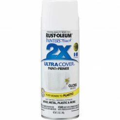 Discount 🔔 Rust-Oleum Painter's Touch 2X Ultra Cover 12 Oz. Gloss Paint + Primer Spray Paint, White 🔥 7 Discount 🔔 Rust-Oleum Painter's Touch 2X Ultra Cover 12 Oz. Gloss Paint + Primer Spray Paint, White 🔥 -Rust-Oleum Shop ItemImage 778400 qbes9p cufm1k 7bzrjl