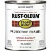 Outlet 💯 Rust-Oleum Stops Rust Oil Based Gloss Protective Rust Control Enamel, White, 1 Qt. 🔥 -Rust-Oleum Shop ItemImage 778466 q5x2bc 6qv5uw da8up5