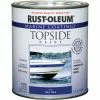 New 👍 Rust-Oleum Gloss Marine Boat Topside Paint, Navy Blue, 1 Qt. 🔥
