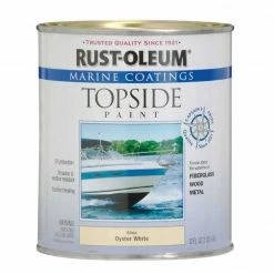 Buy ✔️ Rust-Oleum Gloss Marine Boat Topside Paint, Oyster White, 1 Qt. 😍