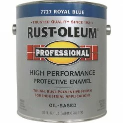 Outlet 🧨 Rust-Oleum Professional Oil-Based Gloss VOC Formula Rust Control Enamel, Royal Blue, 1 Gal. ❤️