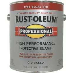 Cheap 😉 Rust-Oleum Professional Oil-Based Gloss VOC Formula Rust Control Enamel, Regal Red, 1 Gal. 🧨