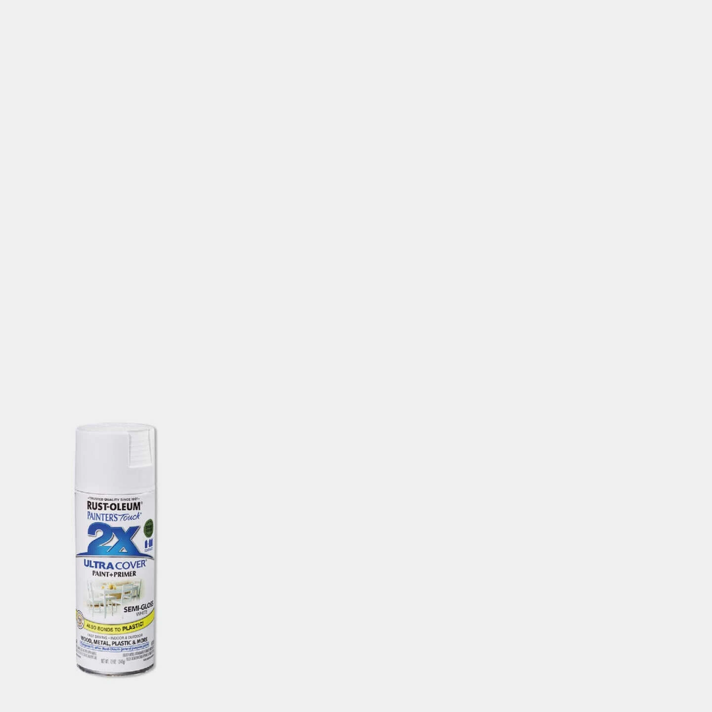 Discount 😍 Rust-Oleum Painter's Touch 2X Ultra Cover 12 Oz. Semi-Gloss Paint + Primer Spray Paint, White ✔️ 3 Discount 😍 Rust-Oleum Painter's Touch 2X Ultra Cover 12 Oz. Semi-Gloss Paint + Primer Spray Paint, White ✔️